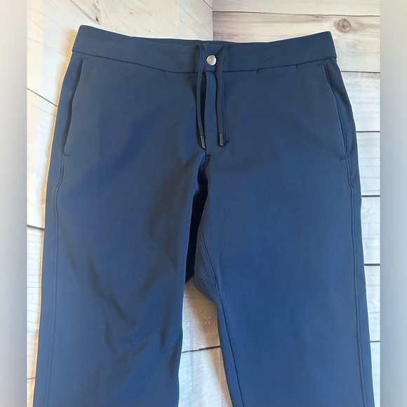 Lululemon pants men’s Athletic 34x33 Blue Slim Fit chino Performance preppy - Picture 7 of 10